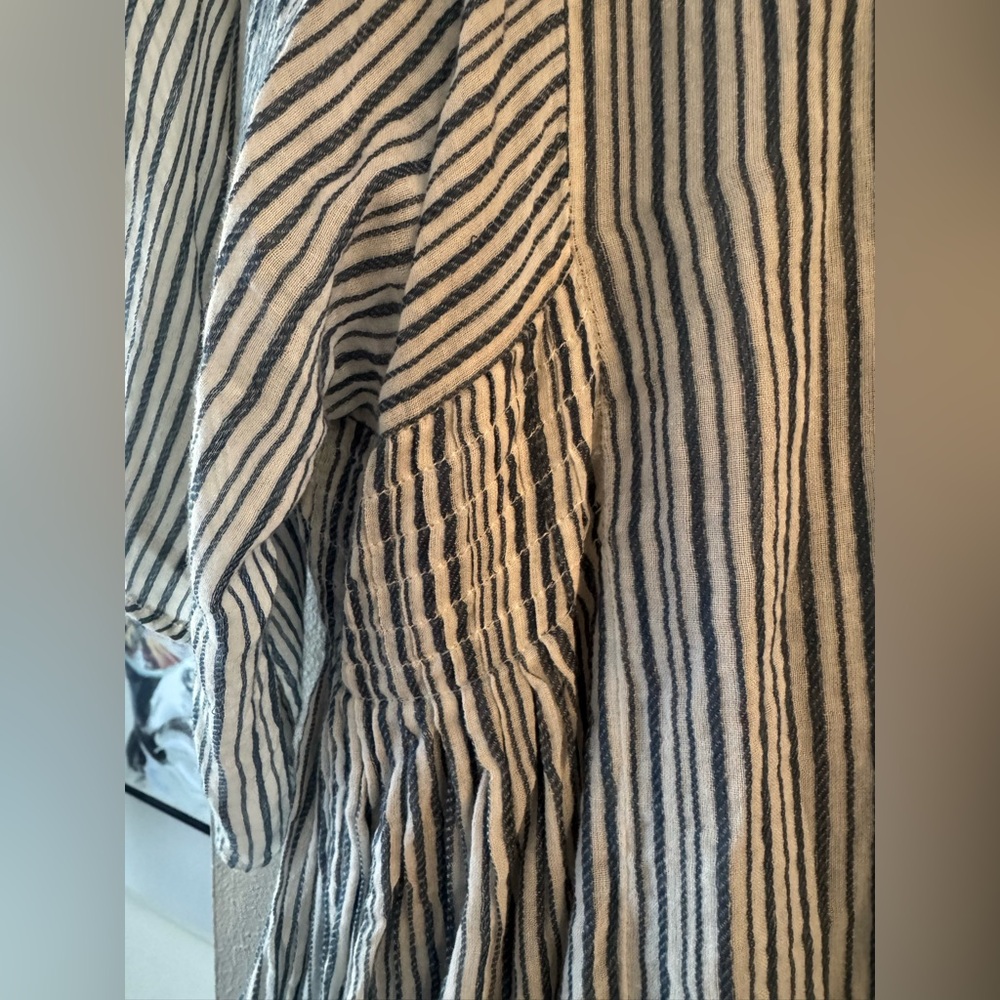 ISABEL MARANT Etoile Striped Joy Top Embroidered Blouse - Picture 10 of 12